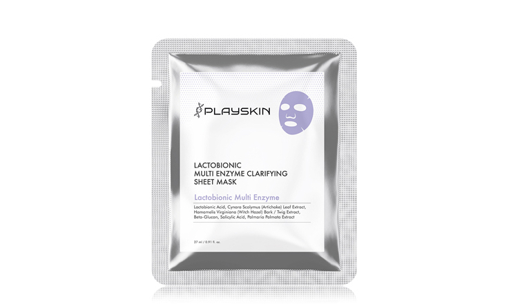 Playskin Lactobionic Multi Enzyme Clarifying Sheet Maske