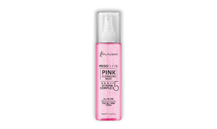 Playskin Pink Cleansing Mist